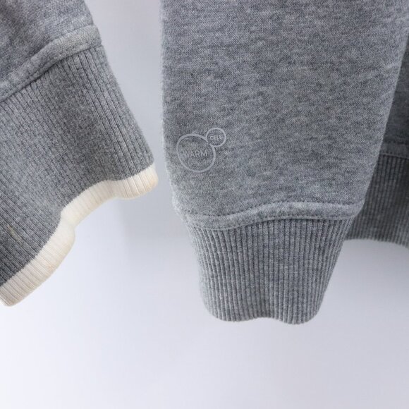 Puma | Mens Full Zip Up Sweatshirt Large Gray Logo - Picture 6 of 7